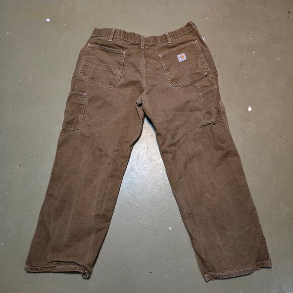 Carhartt Flame Resistance Washed Duck Loose Fit Pant Men's Size 38 - Picture 6 of 8